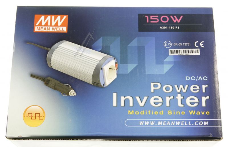 INVERTER CONVERTITORE DC/AC MOD.SINUS 12V/230V 150W