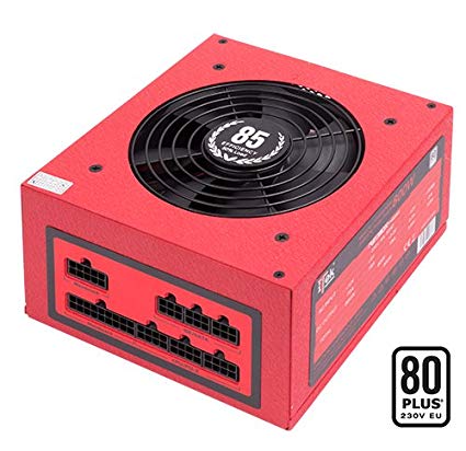 ITEK ALIMENTATORE REDBOX FM 800W 80PLUS WHITE EFFICIENZA 85, VENTOLA 12CM PFC ATTIVO, TOTALMENTE MODULARE