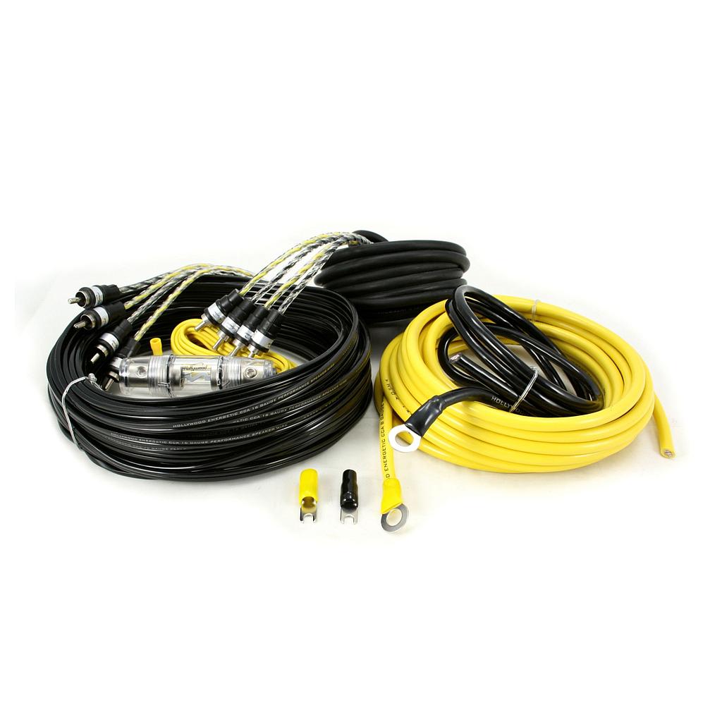 [CCA48] kit Cavo Hollywood RCA a 4 canali. 
5+1 cavo alimentazione 10mm2
