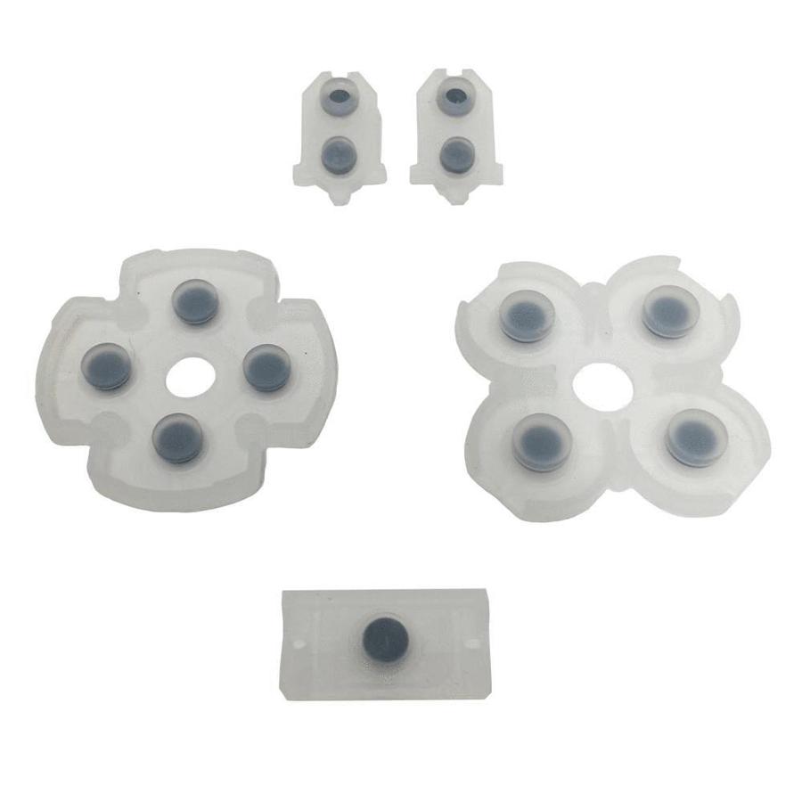 [DST-00587] Kit pulsanti in gomma di silicone per controller PlayStation 4 PS4 Pro Slim JDS-030/JDS-040