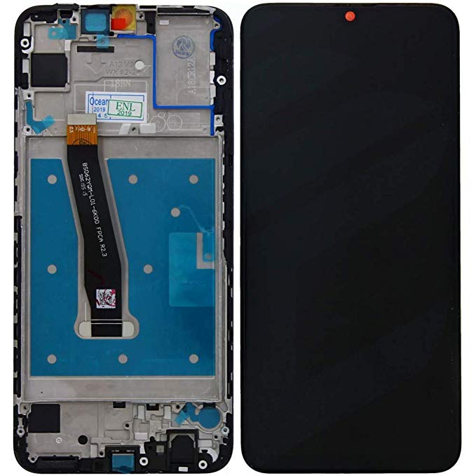 [DST-01759] LCD+TOUCH+FRAME PER HUAWEI P SMART 2019 POT-LX1 NERO COMPATIBILE