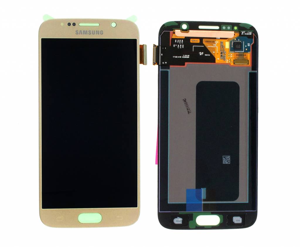 [GH97-17260C] LCD + TOUCH FULLSET PER GALAXY S6 (SM-G920F), GOLD
