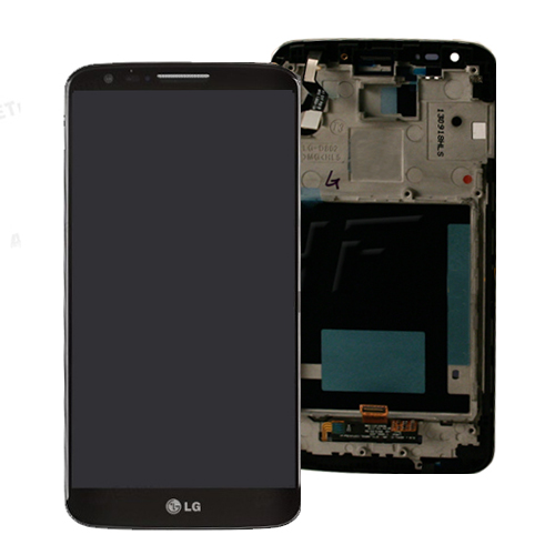 LCD + Touch LG G2 D802 Nero con Display Originale e Touch Compatibile