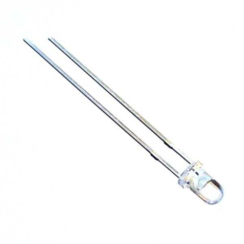 LED 3MM TRANSPARENTE AZZURO BLU 3,2V 30GR
