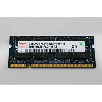 Memoria Ram HYNIX 2GB NOTEBOOK PORTATILE 2GB 667MHZ PC2-5300S-555-12 SO-DIMM