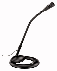 Microfono con base (connettore jack 3,5mm)
