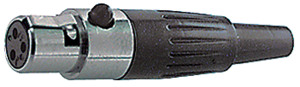 Mini connettore Canon XLR 3 poli femmina