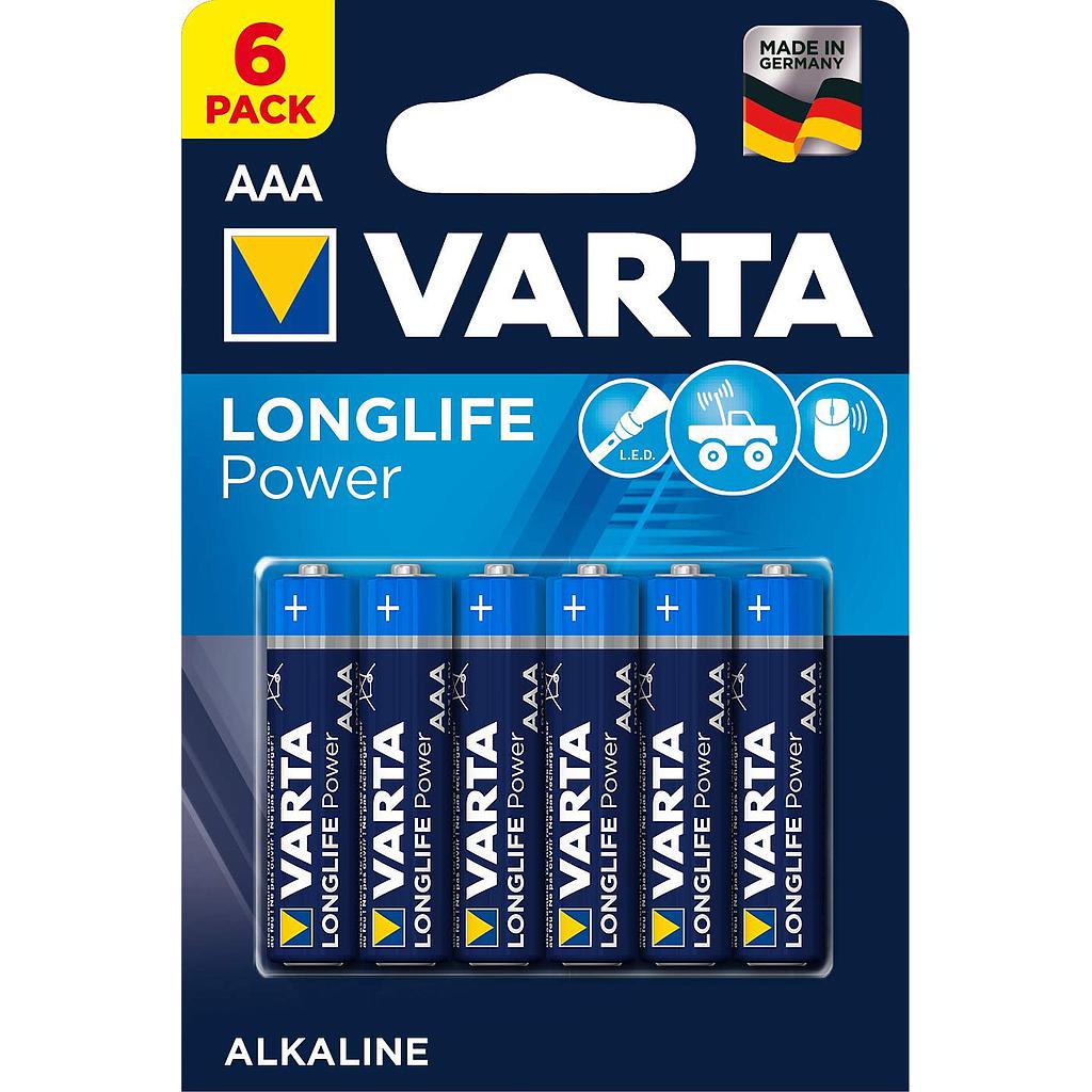 MINISTILO ALKALINE AAA BLISTER 6 PEZZI