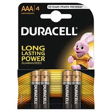 MINI STILO ALKALINE DURACELL 1.5V 4PZ