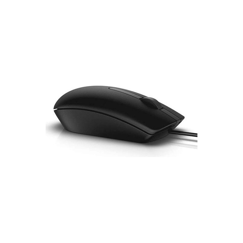 [570-AAIR] Mouse ottico DELL MS116 con cavo USB - Nero