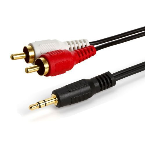 CAVO AUDIO STEREO 3,5MM M/2RCA M 1,5M
