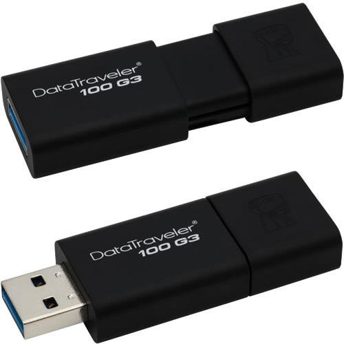 [12312] PEN DRIVE 8GB KINGSTON DT-100 USB 3.0