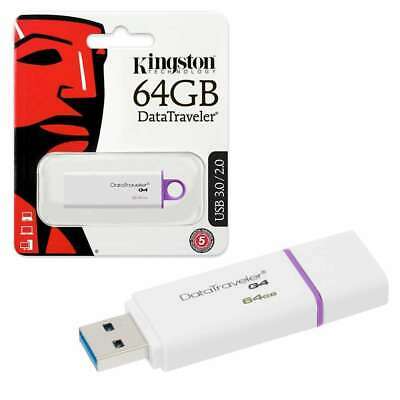 Pen Drive Kingston 64GB 2.0/3.0/3.1