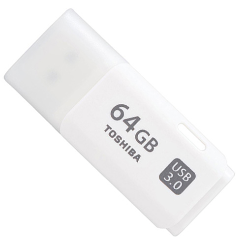 Pen Drive Toshiba 64GB Usba 3.0 - Bianca