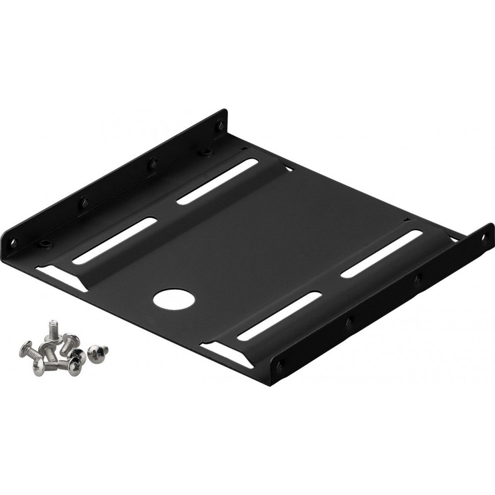 [DST-03838] Adattatore alloggio HDD da 3.5" a SSD 2.5" Nero