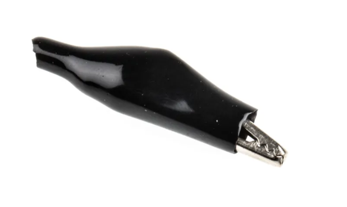Pinza a Coccodrillo 39mm - Nero