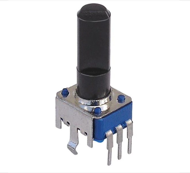 Potenziometro Lineare 100k 3 pin Albero da 25mm con 0 centrale