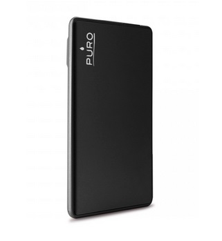 POWER BANK PURO CON CAVO INTEGRATO 3300MAH/1A BLACK