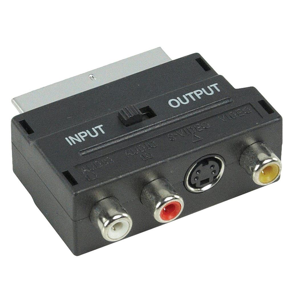 [DST-00066] PRESA SCART CON INTERRUTTORE IN E OUT