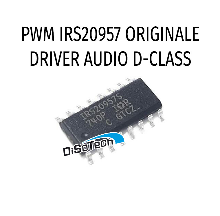 [IRS20957S] Integrato PWM IRS20957S Classe D AUDIO DRIVER SOIC-16