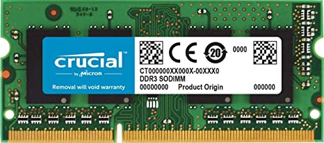 [CT51264BF160B] Ram 4GB DDR3L-1600 SoDimm 1.35V