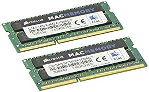 Ram Corsair SODIMM 8GB [2x4GB] DDR3 1066MHz Apple Mac Memoria