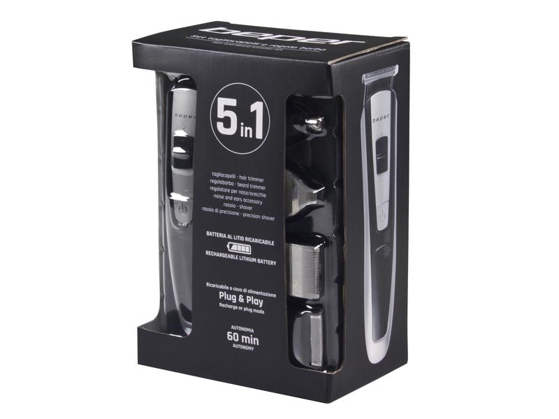 Regola barba e capelli ricaricabile Beper