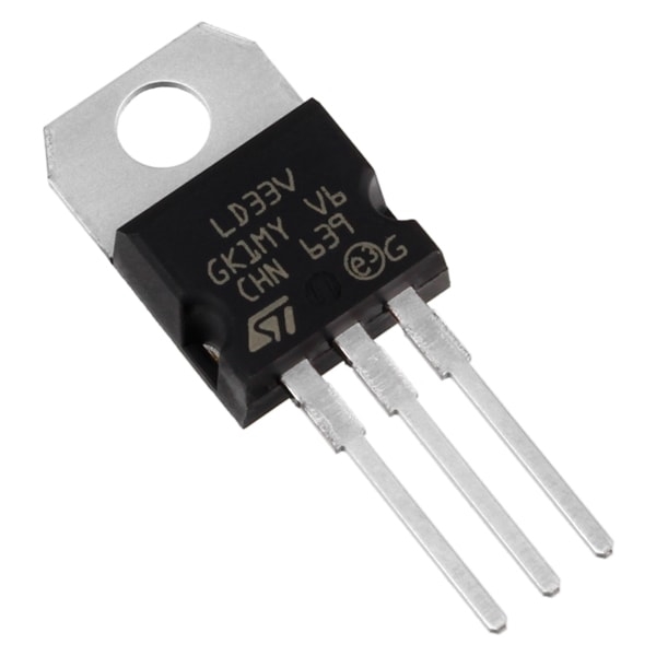Regolatore di tensione To-220 3.3V 1.3A LD33V