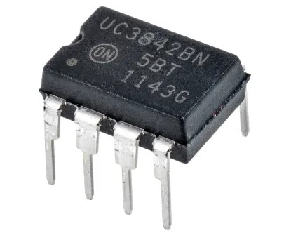 Regolatore PWM UC3842BNG, 1, 500 kHz, PDIP, 8-Pin