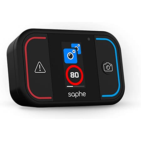 [SAPHE-DRIVE-MINI] Saphe Drive Mini - Dispositivo per segnalazioni autovelox con display a colori
