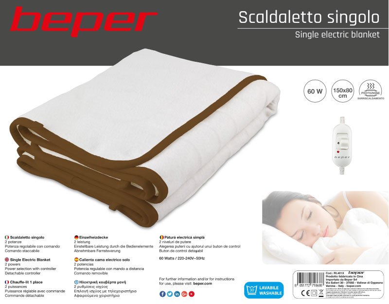 [BEPRI.401X] scaldaletto singolo imetec