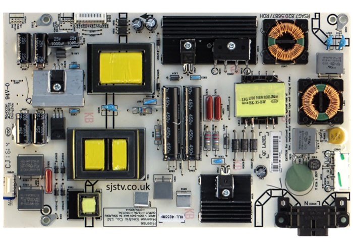 Scheda alimentazione TV Hisense HLL-4855WF T170764
