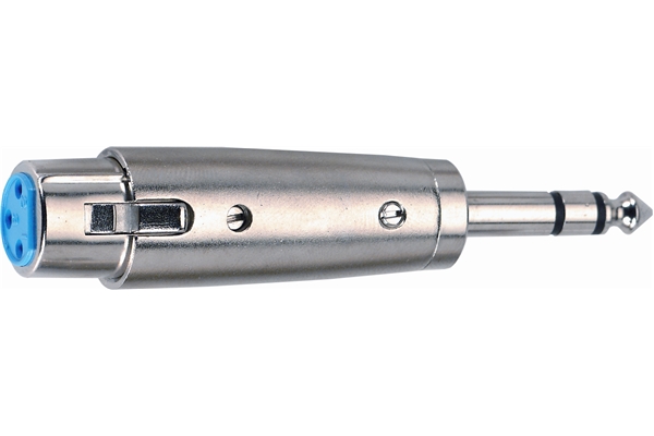 Adattatore audio Canon XLR femmina 3 poli / Jack 6.3 mm stereo QuikLok