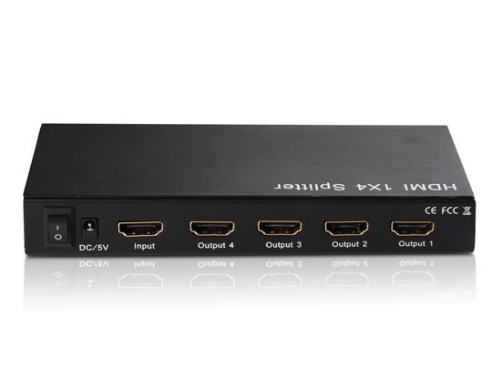 SPLITTER HDMI 4 PORTE V1.3C, 3D