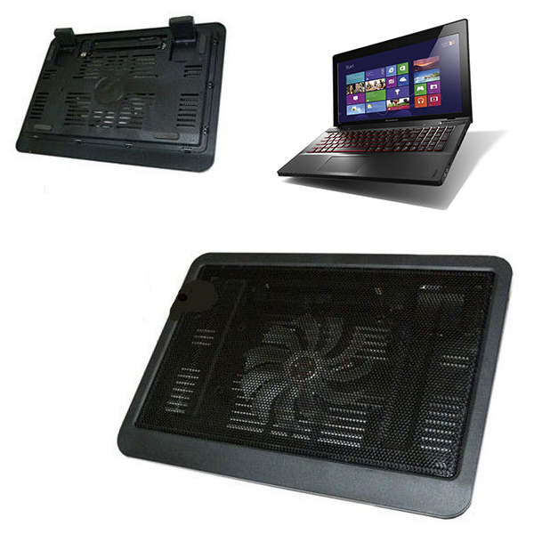 [cooling-pc] Supporto Alzanotebook portatile per notebook con ventola di raffreddamento aria dissipatore pc