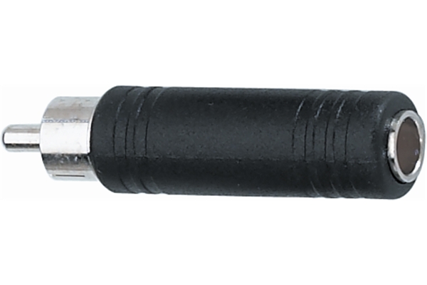 Adattatore audio RCA maschio / Jack 6.3 mm mono femmina QuikLok