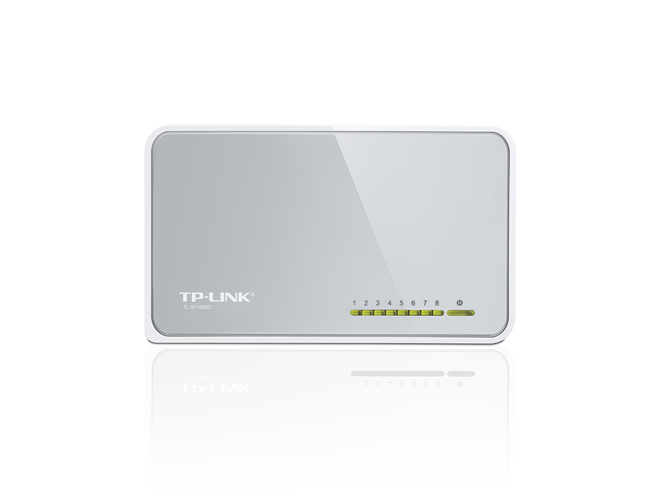 [TL-SF1008D] Switch di rete Tp-Link 8 porte 10/100Mbps - Bianco