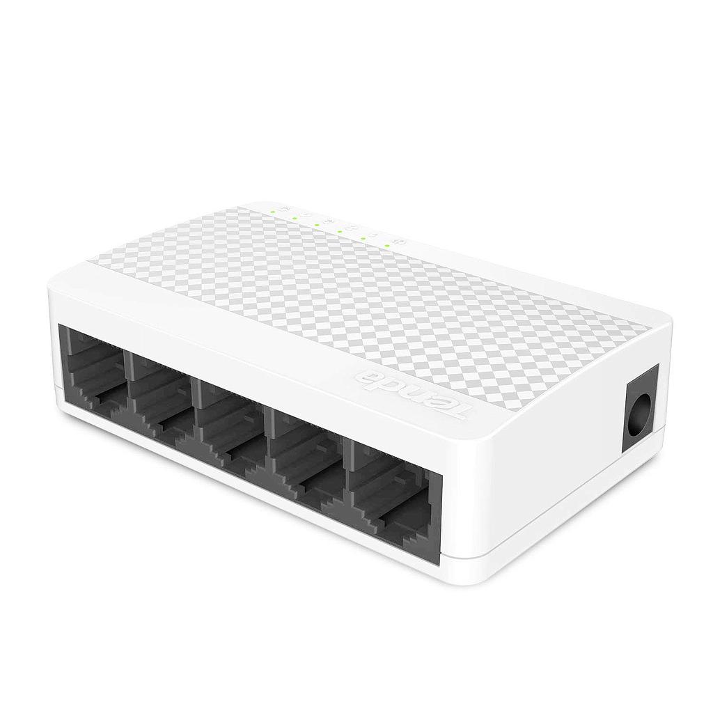 Switch Lan di Rete Tenda con 5 Porte 10/100 Mbps