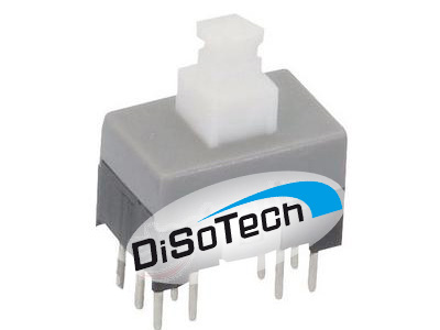 Switch On/Off Verticale 12 Pin 7X11mm DPDT STEG