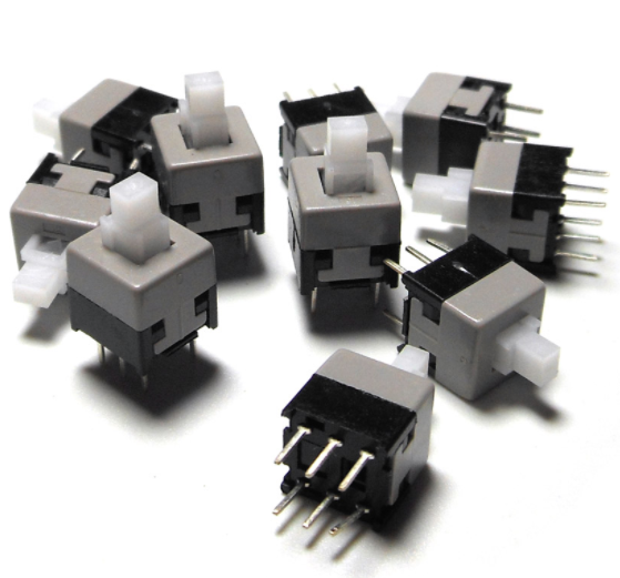 Switch On/Off Verticale 6 Pin 8.5X8.5mm