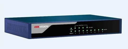 [DS-3E0108P-E] Switch LAN 8 porte LAN HikVision 10/100M 4 Porte Poe