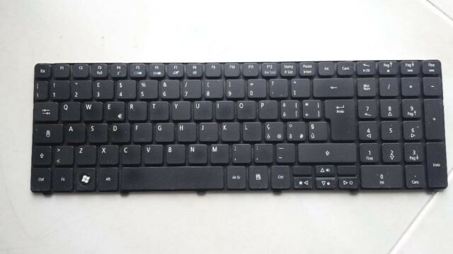 Tastiera Italiana compatibile per Acer Aspire 5800 5738 5536 5538 5542 5542G 5741G 5810T nera