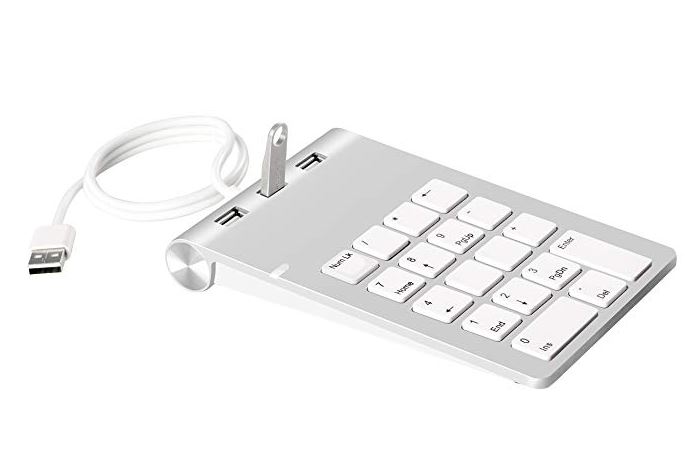 [DST-00423] Tastierino Numerico con Combu Hub USB per iMac, MacBook Air, MacBook Pro