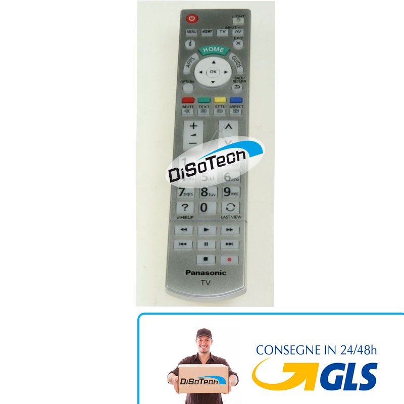 [N2QAYB000842] Telecomando Originale Panasonic per TV TX-39AS500E