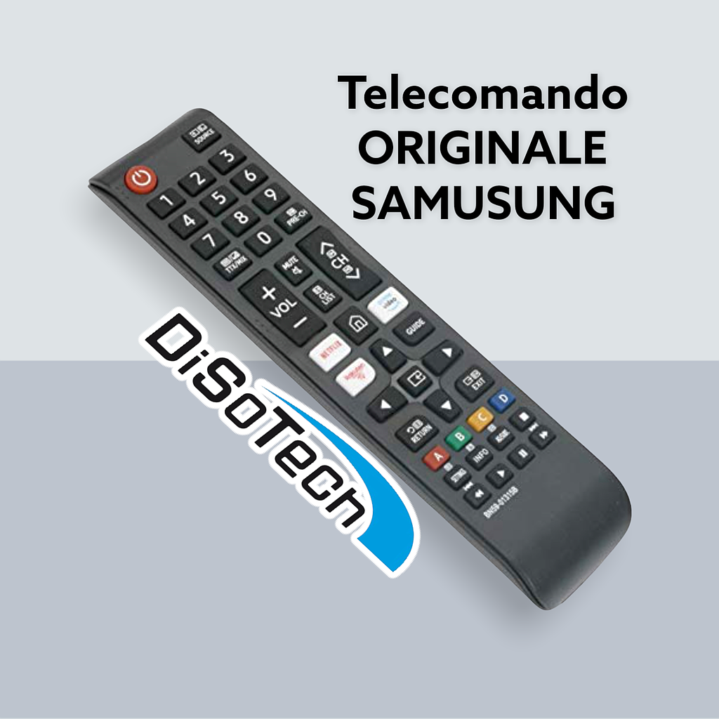 Telecomando Originale SAMSUNG BN59-01315B per SMART TV con tasto NETFLIX Prime Video Rakuten TV