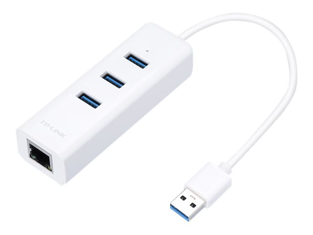Adattatore Gigabit Ethernet Tp-Link USB 3.0 / Lan RJ45 con 3 porte USB 3.0