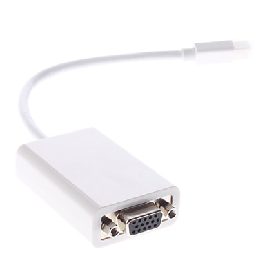 [27603] Adattatore mini DisplayPort / presa VGA - Bianco
