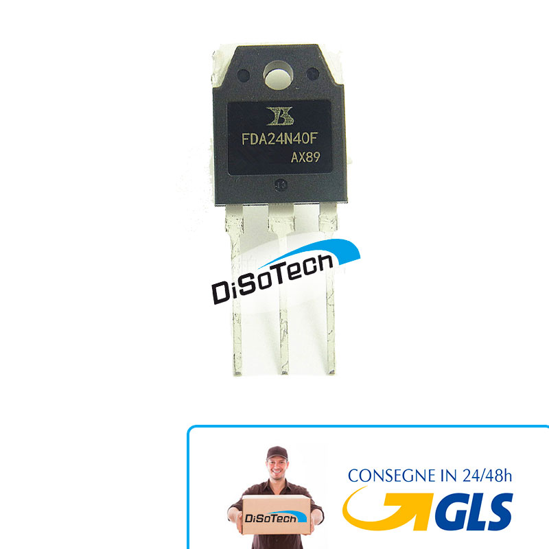 [FDA24N40F] Transistor N-Channel TO-3PN FDA24N40F 400V 23A