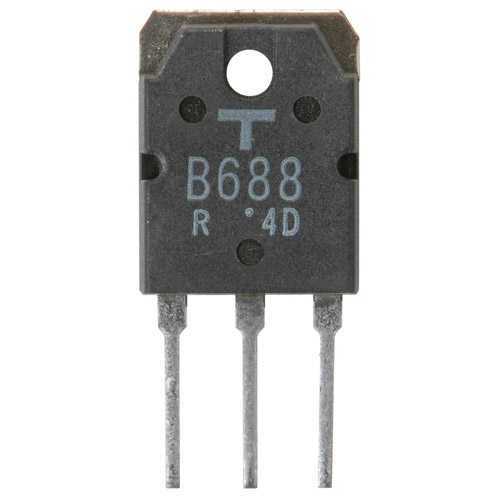 Transistor PNP SC-65 2SB688 120V 8A