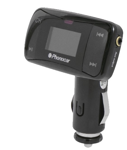Trasmettitore usb/sd su presa aux con telecomando Phonocar